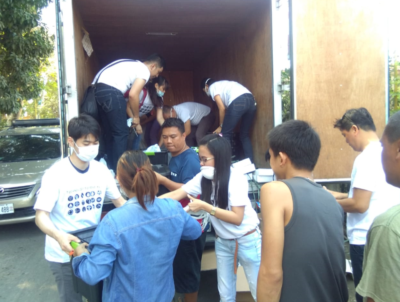 TOTO Manila CSR Taal Batangas Relief Operation 4